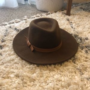 Brown Felt Hat